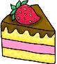 Як намалювати ТОРТ святковий з полуницею на День народження | How to draw  slice cake with strawberry - YouTube